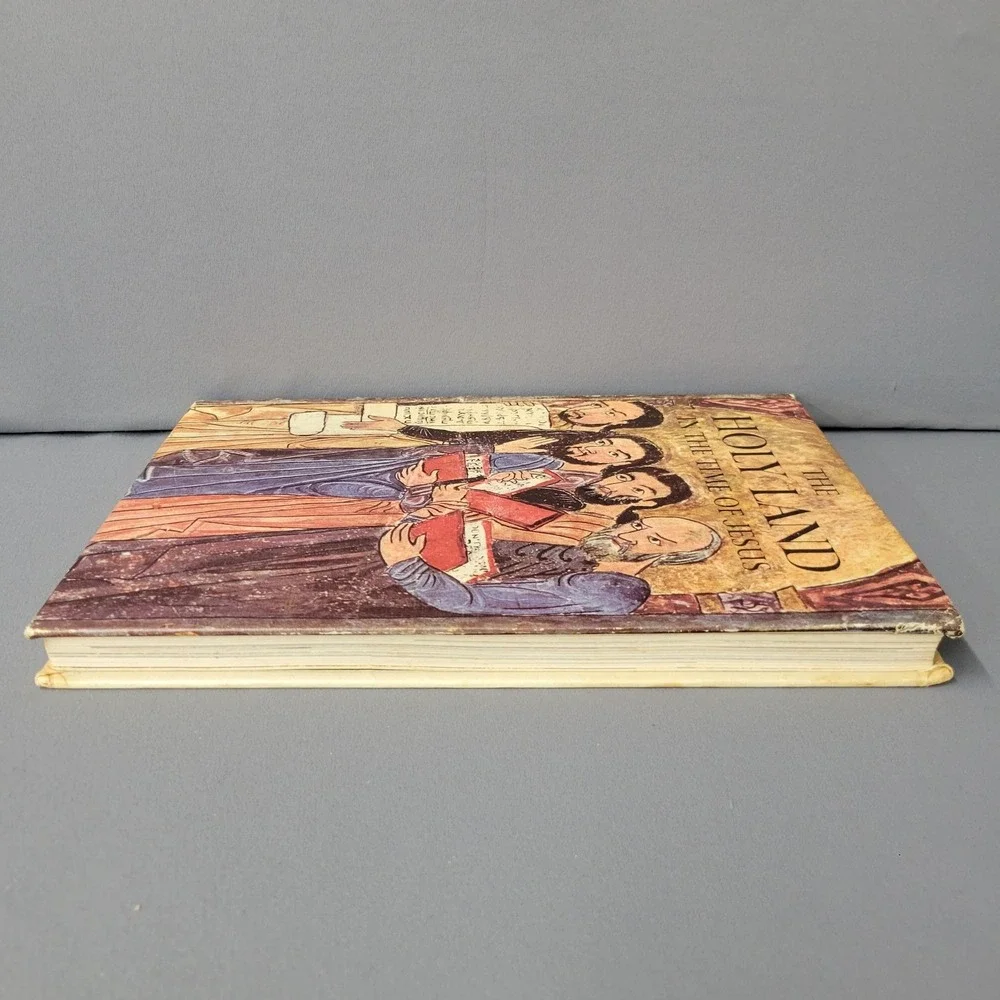 Vintage The Holy Land In The Time Of Jesus Norman Kotker 1967 Hardcover History